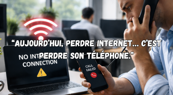 Aujourd&rsquo;hui, perdre internet… C&rsquo;est perdre son téléphone